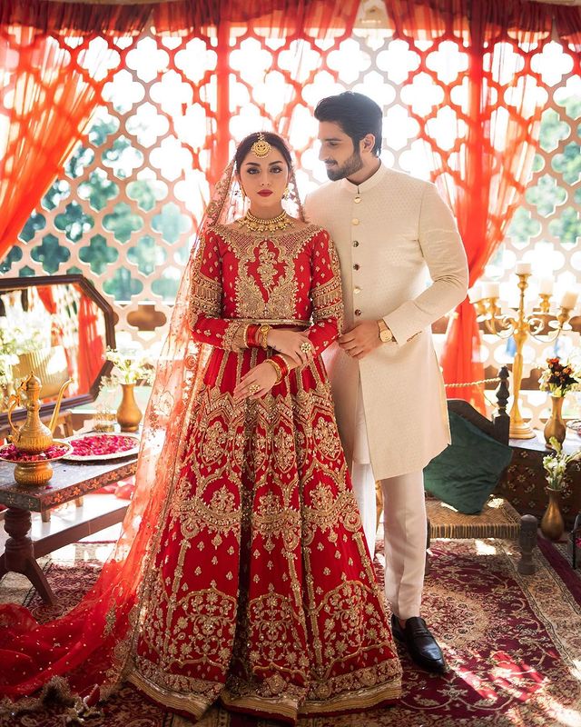 Alizeh Shah And Muneeb Butt Pair-Up For A Bridal Shoot