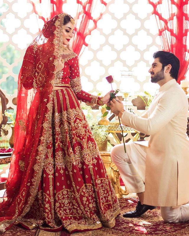 Alizeh Shah And Muneeb Butt Pair-Up For A Bridal Shoot