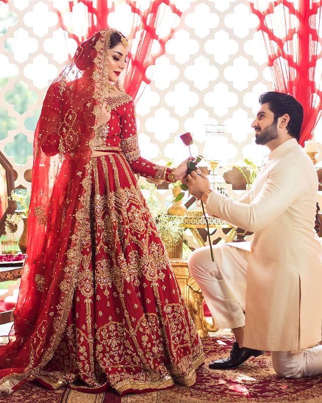 Alizeh Shah And Muneeb Butt Pair-Up For A Bridal Shoot