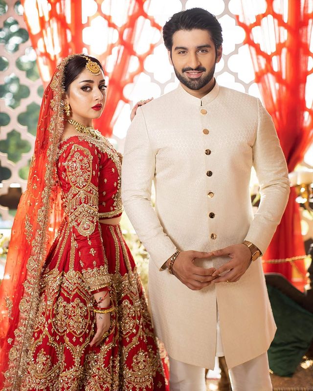 Alizeh Shah And Muneeb Butt Pair-Up For A Bridal Shoot