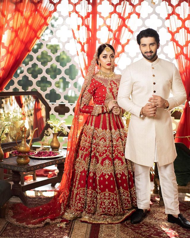 Alizeh Shah And Muneeb Butt Pair-Up For A Bridal Shoot