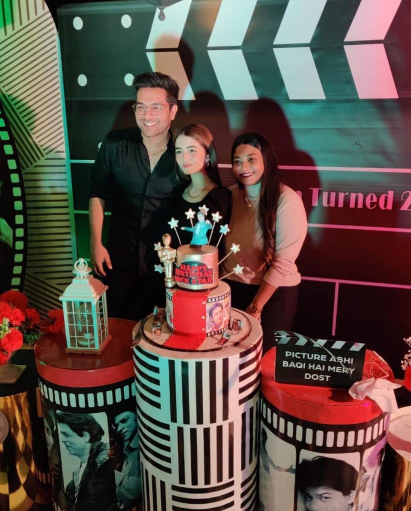 Merub Ali Throws Birthday Party For Asim Azhar