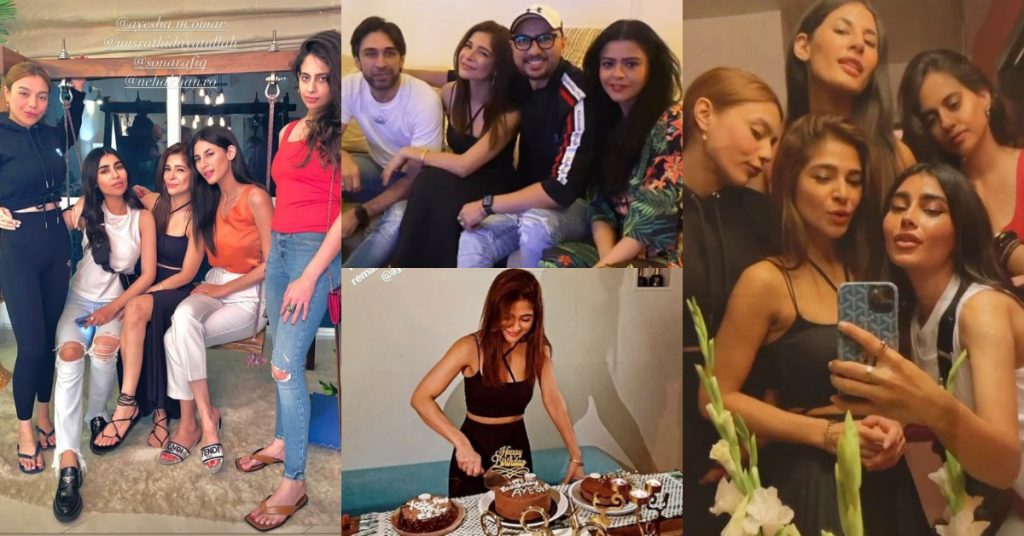 Ayesha Omar Celebrated Her Birthday With Close Friends