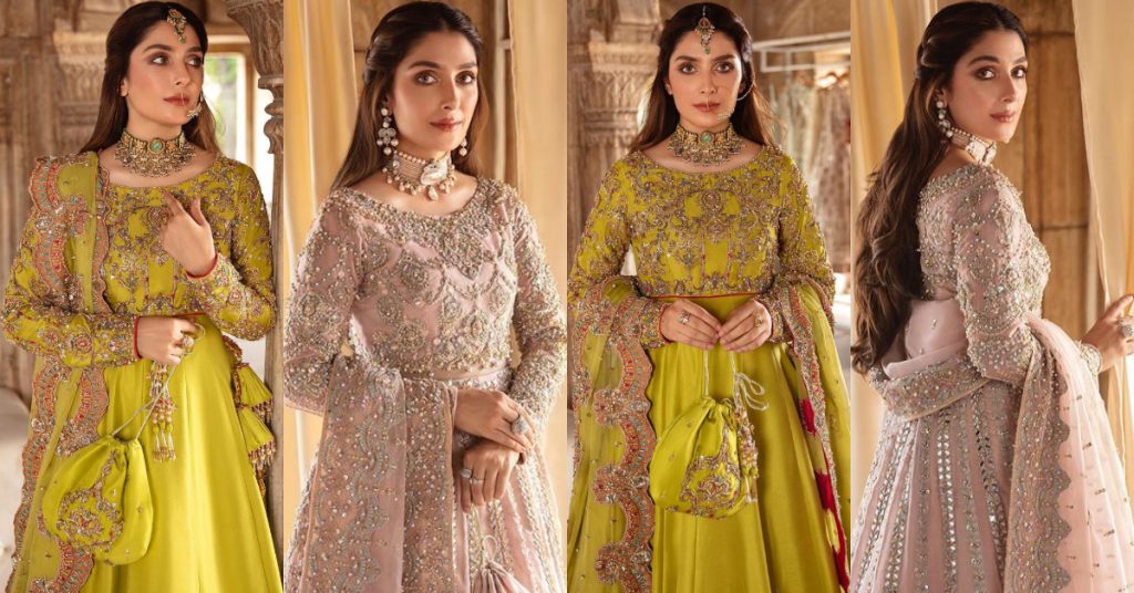 Ayeza Khan Looks Undeniably Gorgeous In Her Latest Bridal Shoot