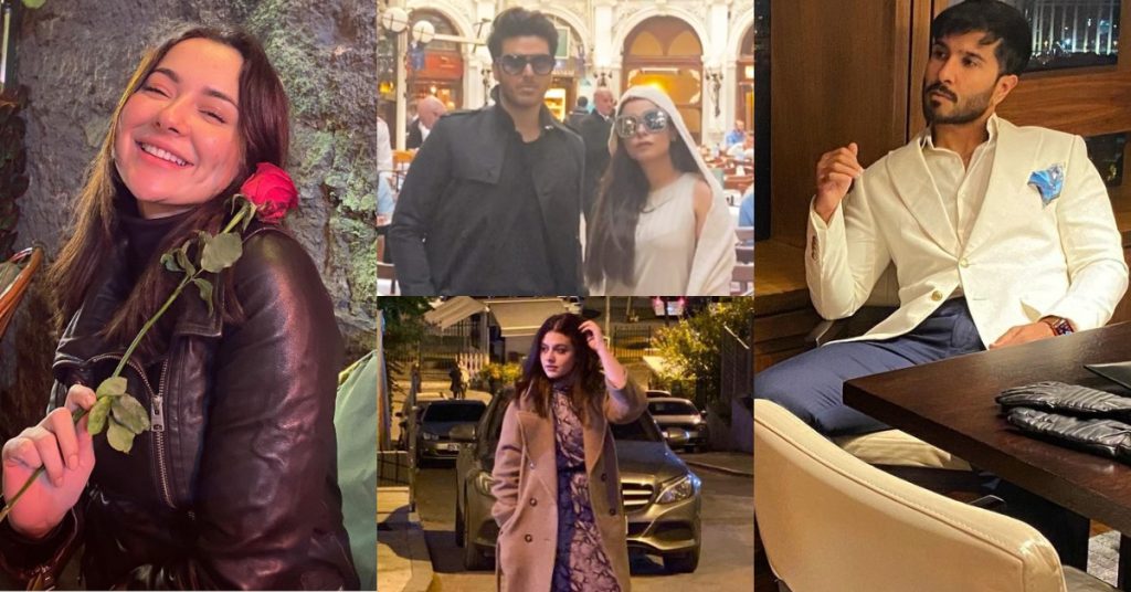 Pakistani Celebrities Enjoying Their Tour To Turkey