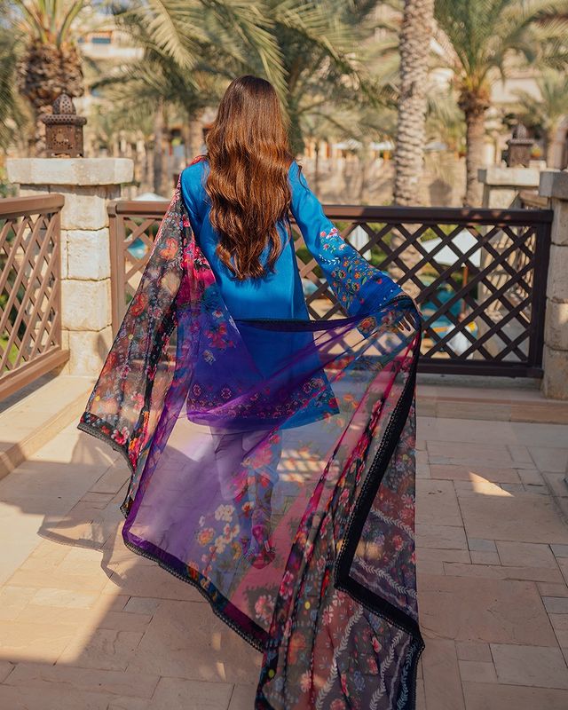 Faiza Saqlain's Silk Stitched Collection 2021 Featuring Aymen Saleem