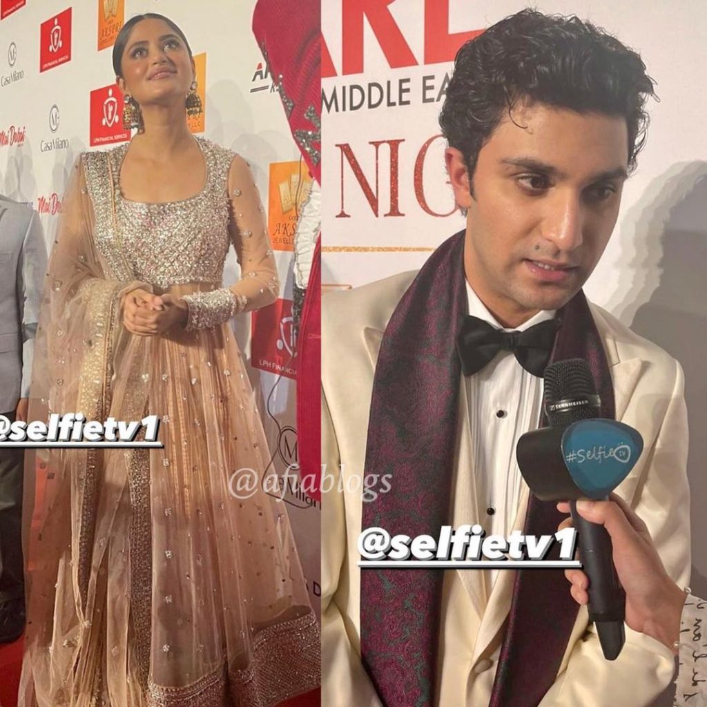 Pakistani Celebrities Spotted At Filmfare Middle East Achievers Night