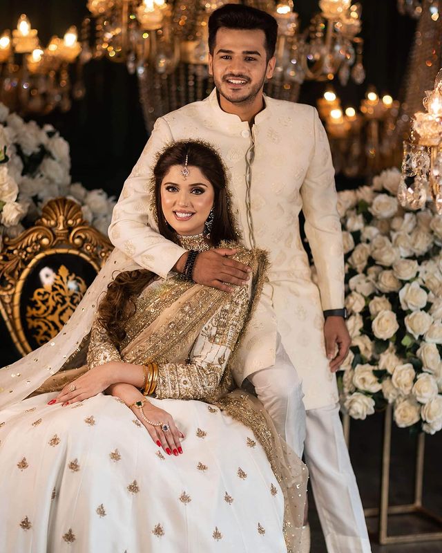 Kanwal Aftab And Zulqarnain Sikander Turn Heads With Their Latest Bridal Shoot