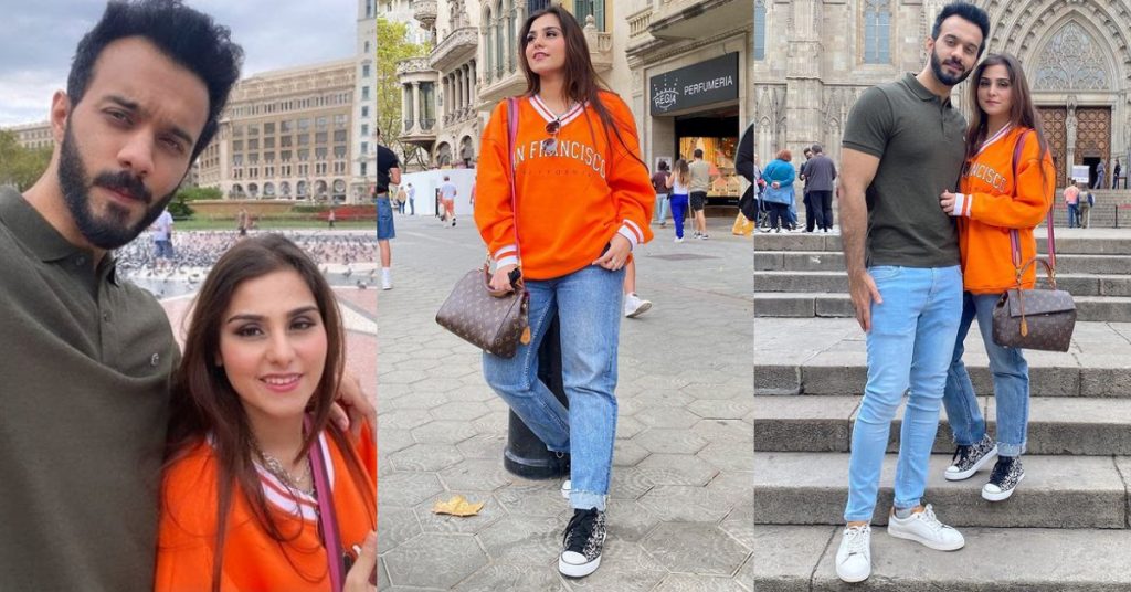 Komal Baig Spending Quality Time With Husband In Spain