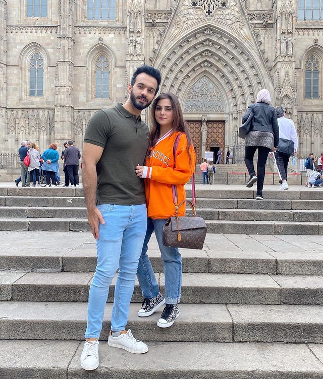 Komal Baig Spending Quality Time With Husband In Spain