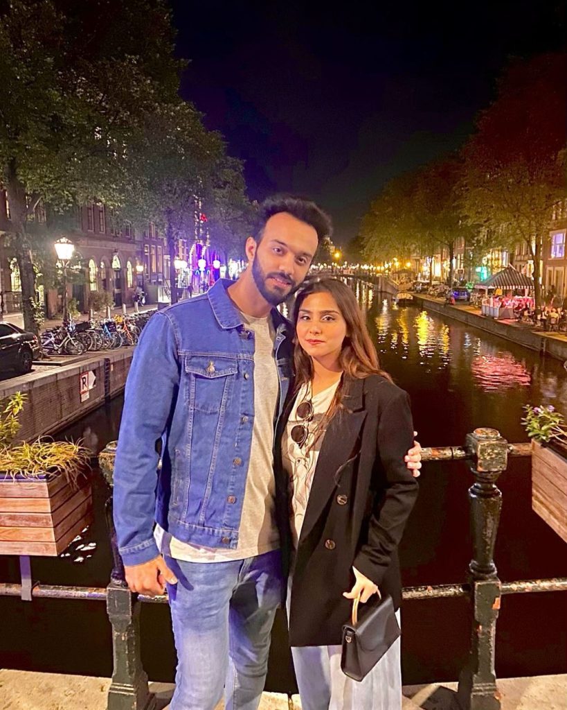 Komal Baig And Her Husband Vacationing In Amsterdam, Netherlands