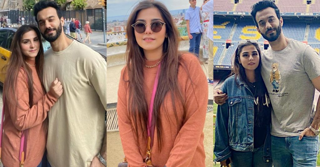 Komal Baig Vacationing In Spain With Her Husband