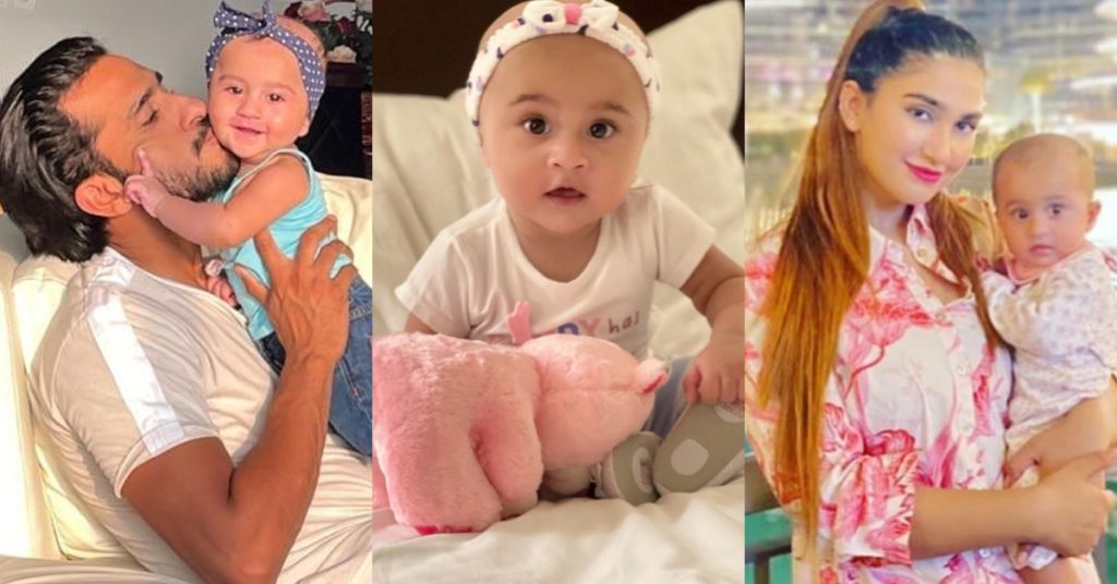 Lovable Latest Clicks Of Hassan Ali's Daughter Helena Hassan