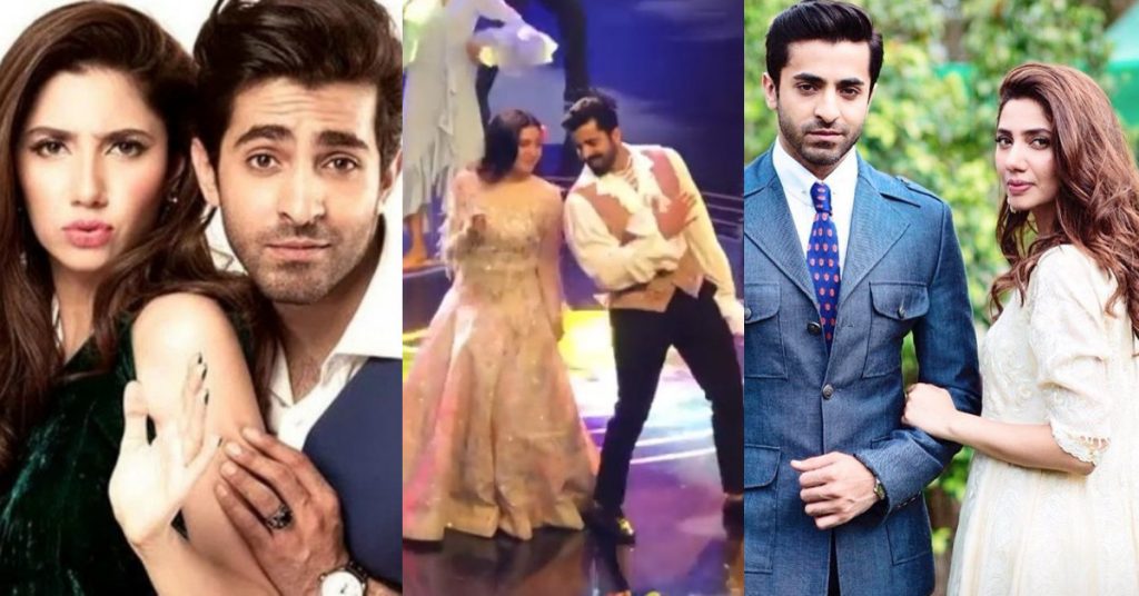 Mahira Khan And Shehryar Munawar's Stunning Dance Performance At LSA 2021