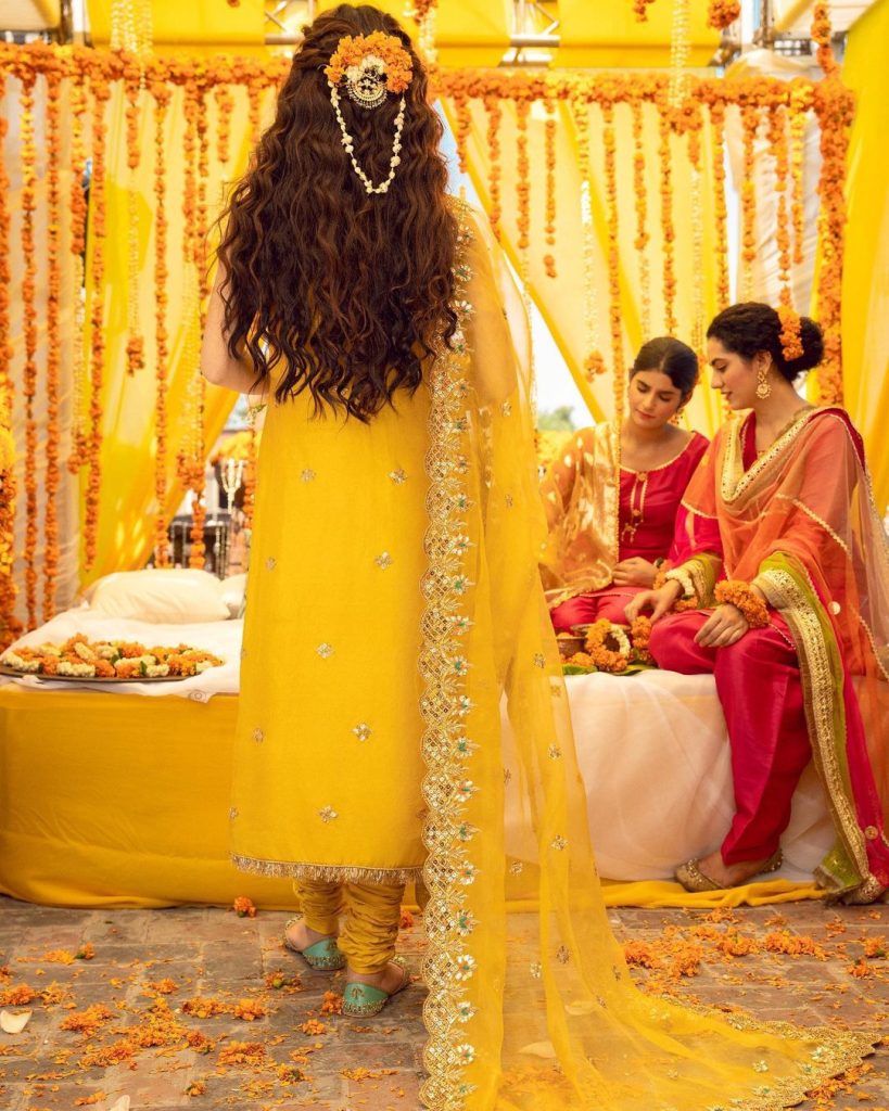 Maya Ali Stuns As a Vibrant Mayon Bride