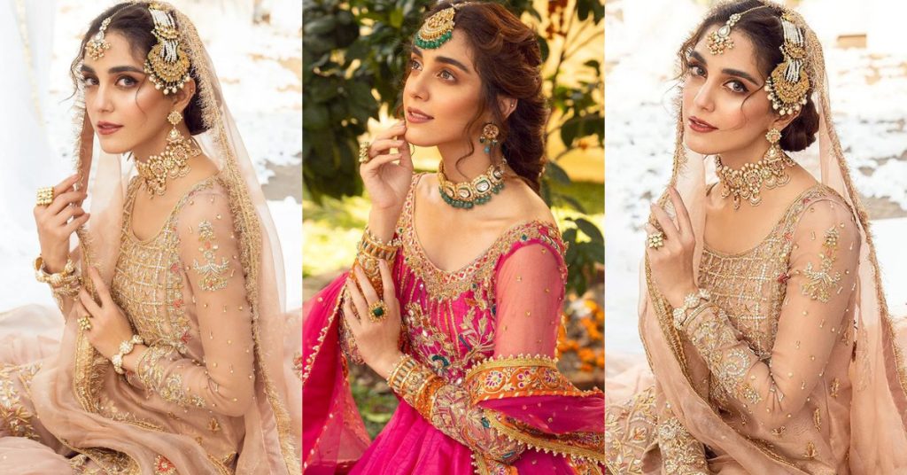 Maya Ali Mesmerizes Fans In Dreamy Bridal Attires