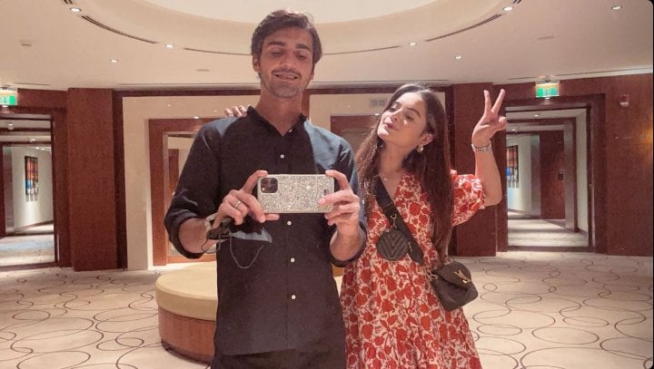 Minal Khan And Ahsan Mohsin's Honeymoon Pictures From Dubai