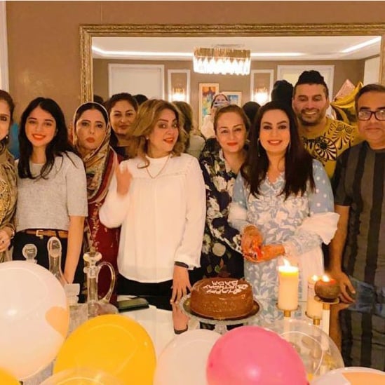 Sadia Imam Celebrates Her Birthday With Family
