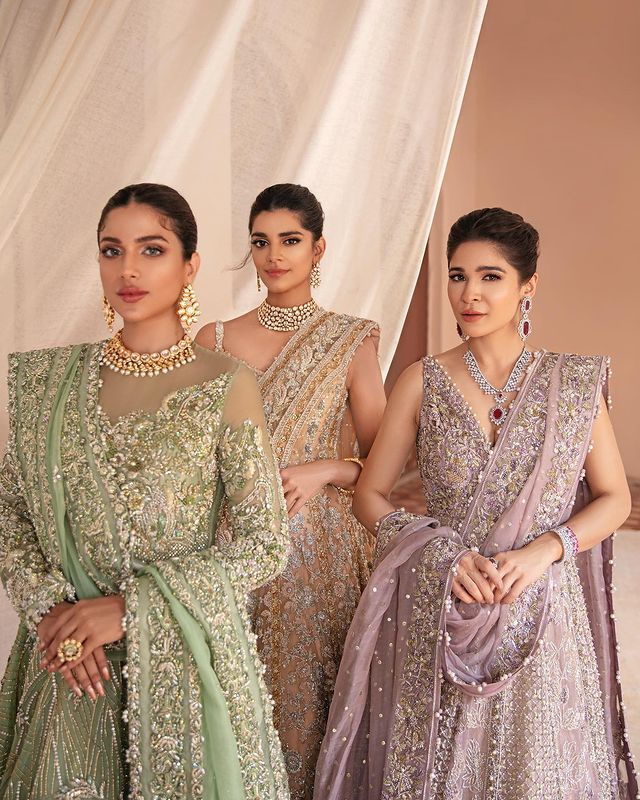 Saira Shakira's Bridal Couture Campaign 2021