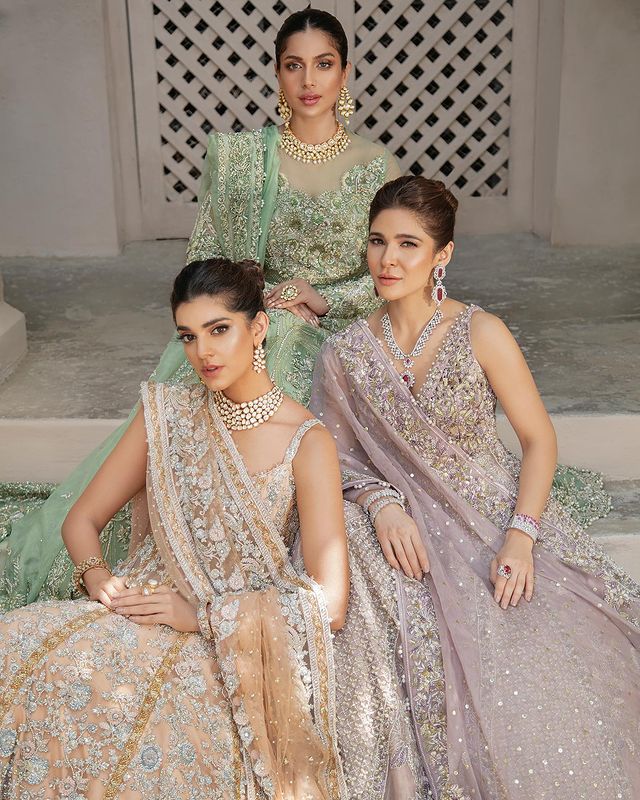 Saira Shakira's Bridal Couture Campaign 2021