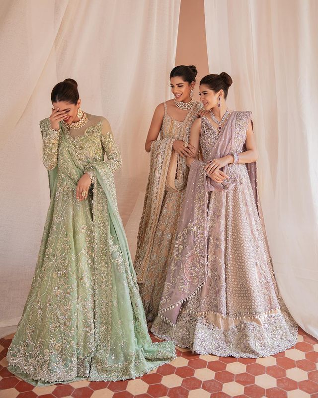 Saira Shakira's Bridal Couture Campaign 2021