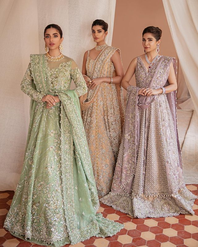 Saira Shakira's Bridal Couture Campaign 2021