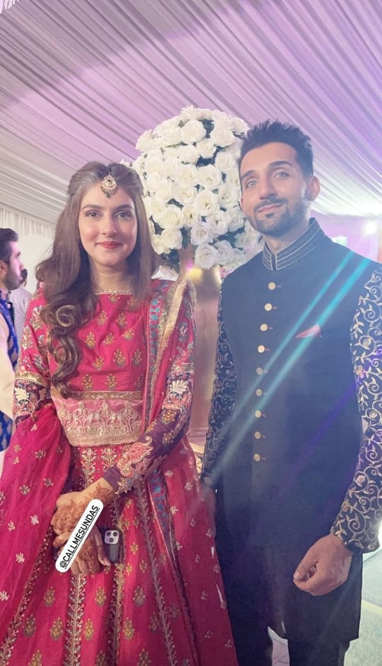 Shahveer Jafry And Ayesha Beig's Mehndi Event-Exclusive Pictures