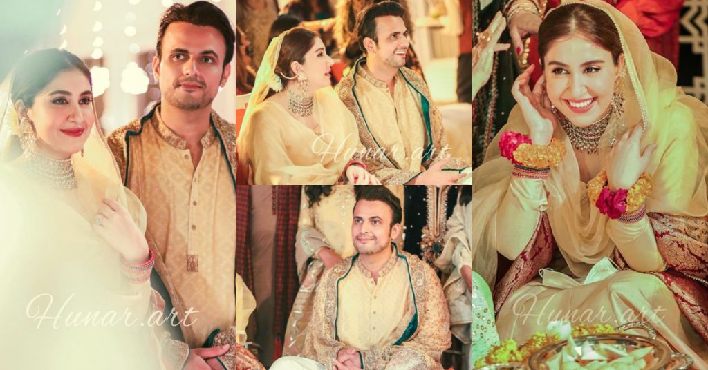 Usman Mukhtar And Zunaira Inam's Mayun Event- HD Pictures And Video