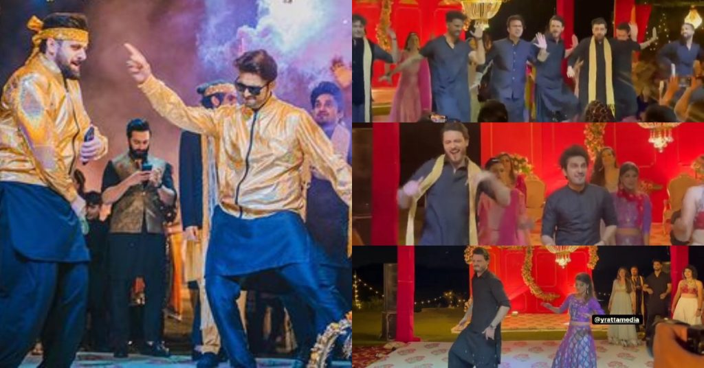 Celebrities Rock The Dance floor At Usman Mukhtar's Mehndi