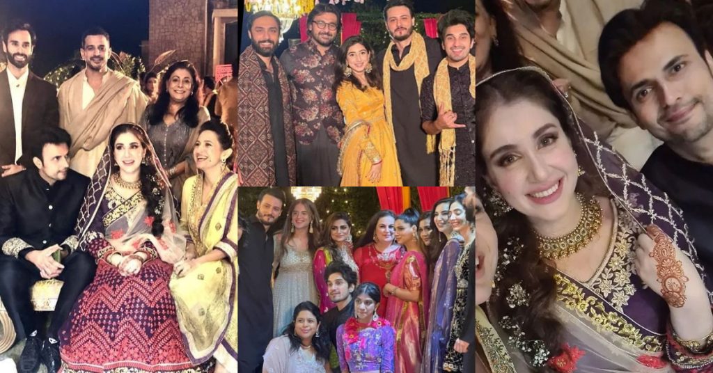 Usman Mukhtar and Zunaira Inam's Mehndi Event- Exclusive Pictures