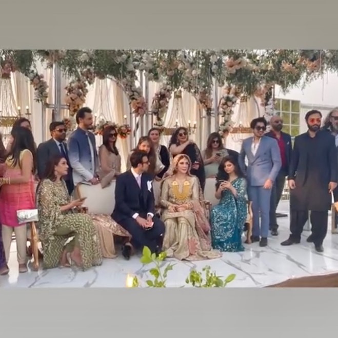 Exclusive Pictures From Usman Mukhtar's Wedding Day