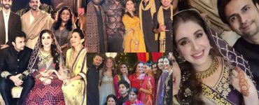 Usman Mukhtar and Zunaira Inam's Mehndi Event- Exclusive Pictures