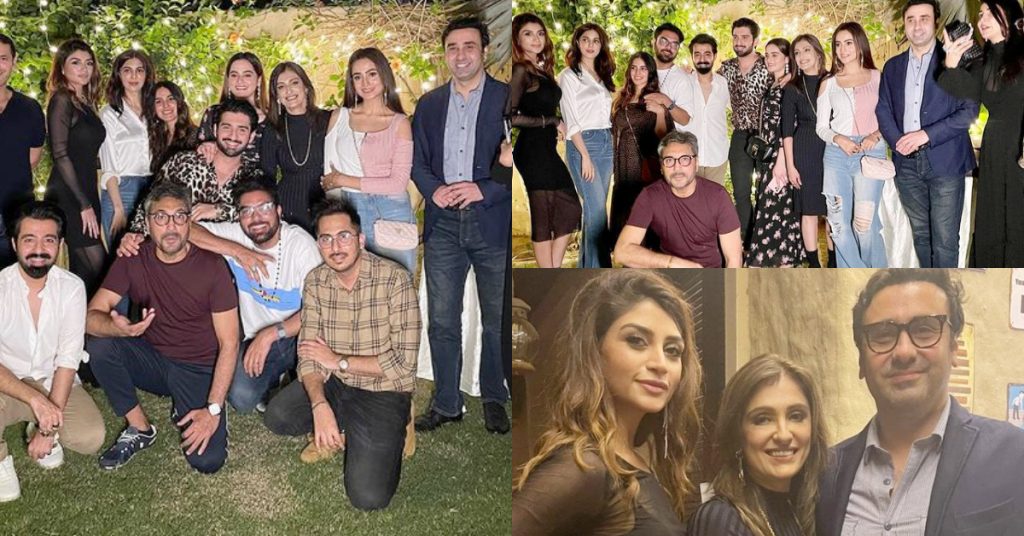 Celebrities Spotted At Wajahat Rauf's Birthday Bash