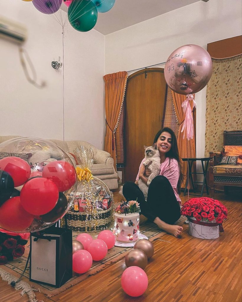 Yashma Gill Celebrating Her Birthday - Adorable Pictures