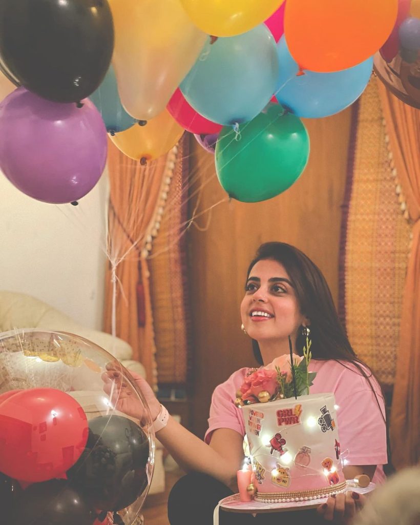 Yashma Gill Celebrating Her Birthday - Adorable Pictures