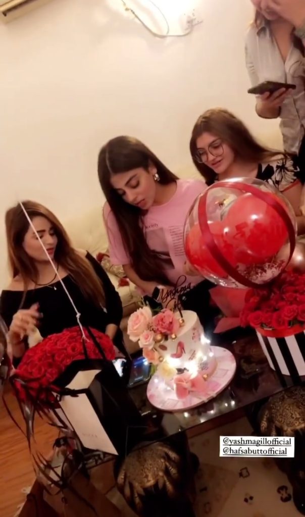 Yashma Gill Celebrating Her Birthday - Adorable Pictures