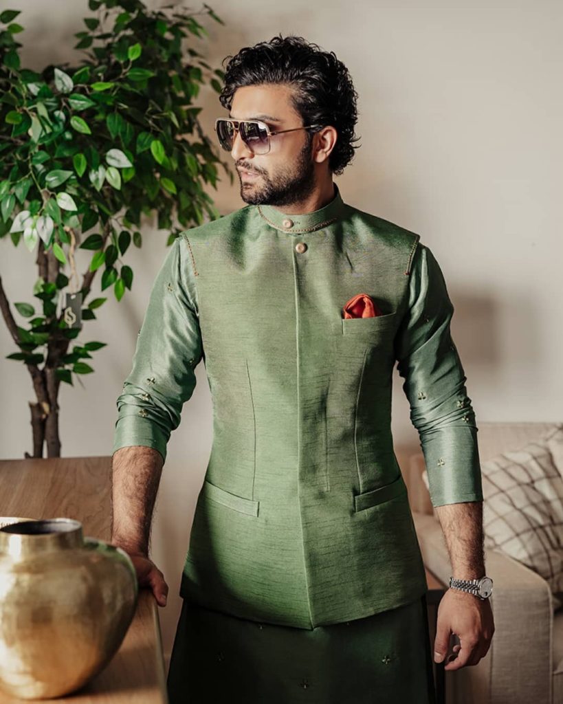 SFK Bridal's Latest Men's Collection Featuring Ahad Raza Mir