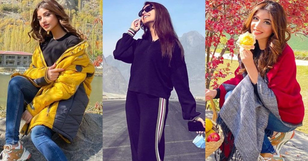 Alluring Pictures Of Kinza Hashmi From Her Vacay-Spree In Skardu