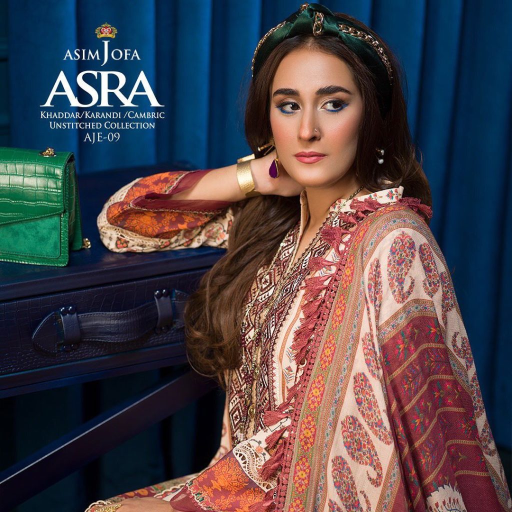 Asim Jofa's Latest Winter Collection Featuring Famous Pakistani Actresses