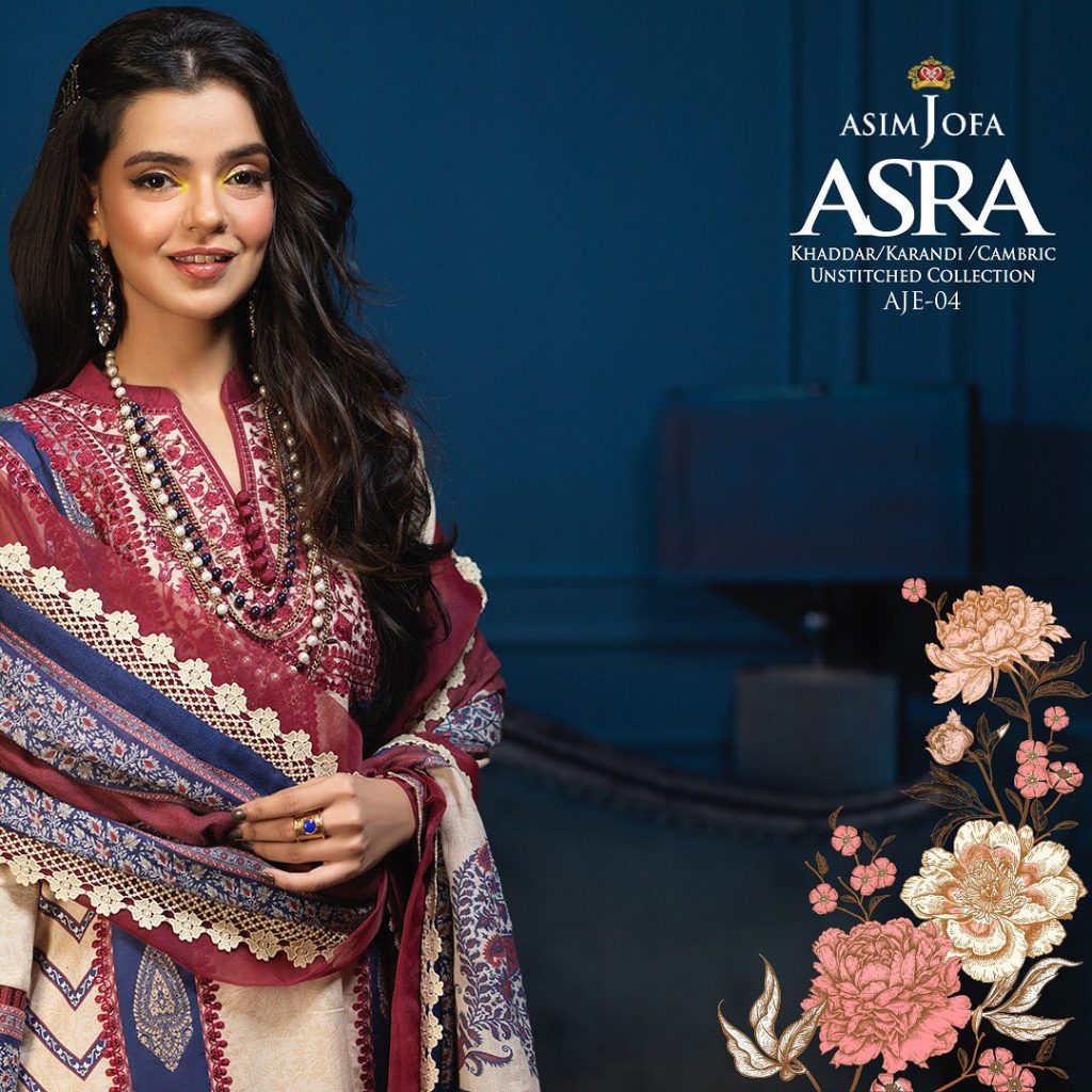 Asim Jofa's Latest Winter Collection Featuring Famous Pakistani Actresses