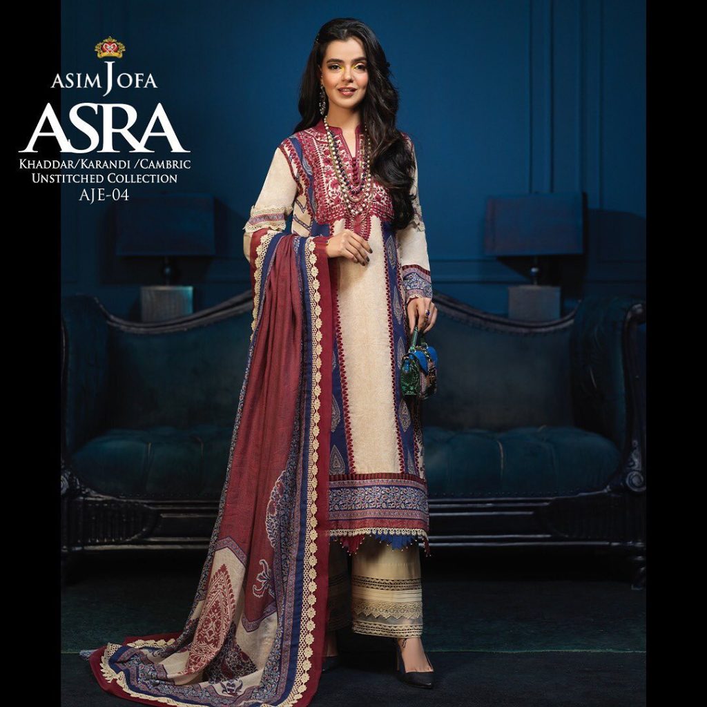 Asim Jofa's Latest Winter Collection Featuring Famous Pakistani Actresses