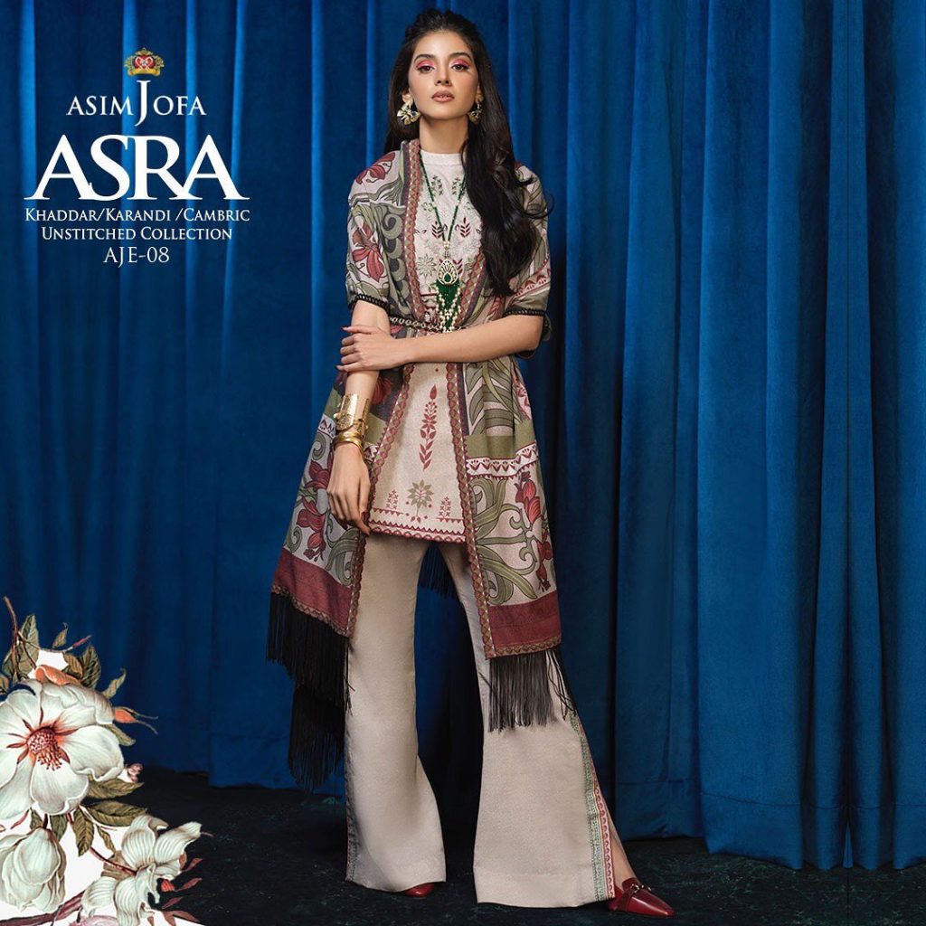 Asim Jofa's Latest Winter Collection Featuring Famous Pakistani Actresses