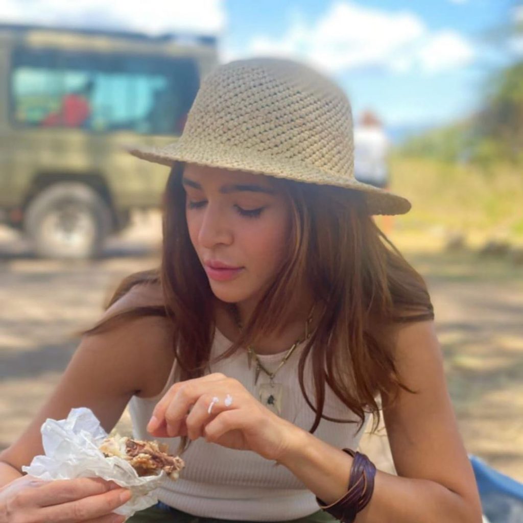 Ayesha Omar Vacationing With Friends In Tanzania