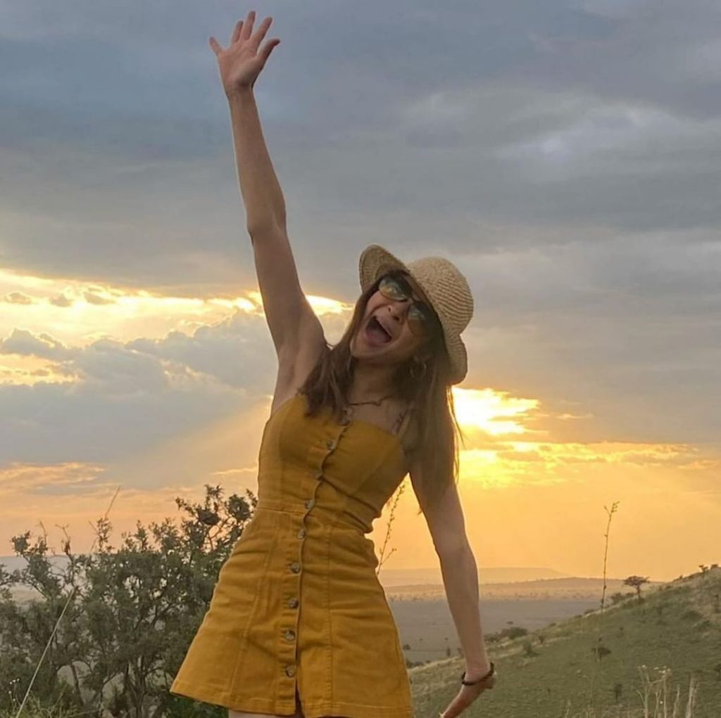 Ayesha Omar Vacationing With Friends In Tanzania