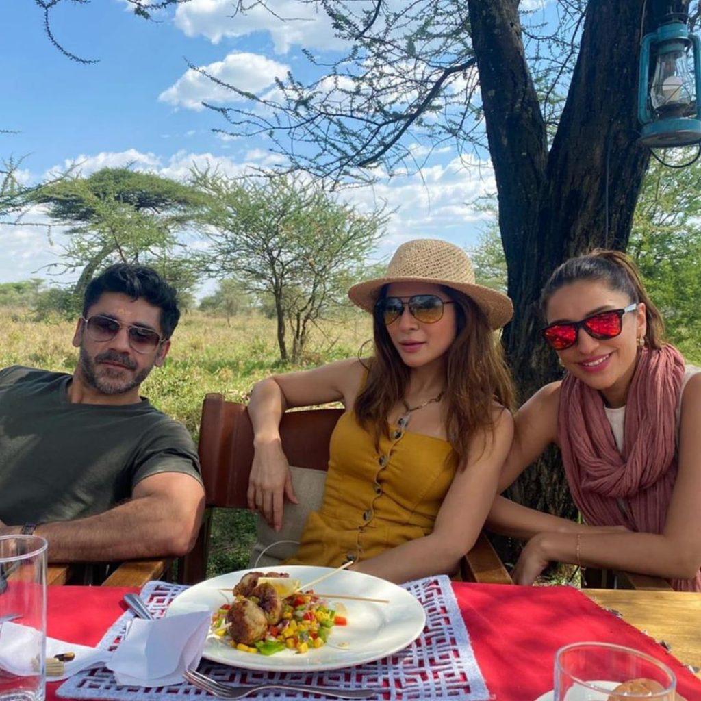 Ayesha Omar Vacationing With Friends In Tanzania