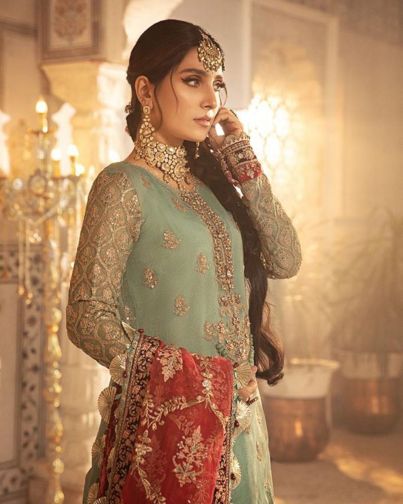 Maria.B Winter Wedding Edition’21 Featuring Ayeza Khan