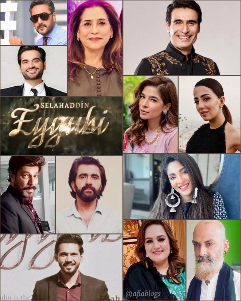 Cast Of Pakistan-Turkey Collaborated Project On the Life Of Sultan Selahaddin Eyyubi