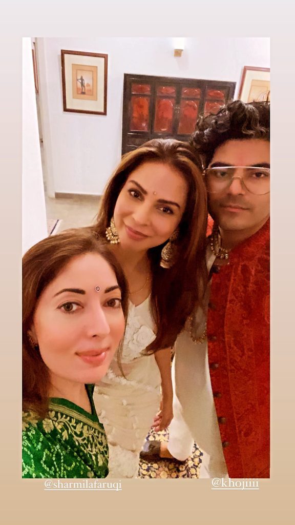 Pakistani Celebrities Celebrating Diwali