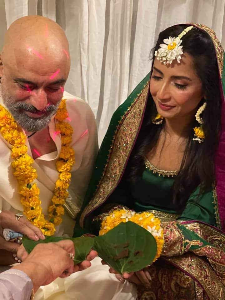 Zara Tareen And Faran Tahir's Mehndi Event