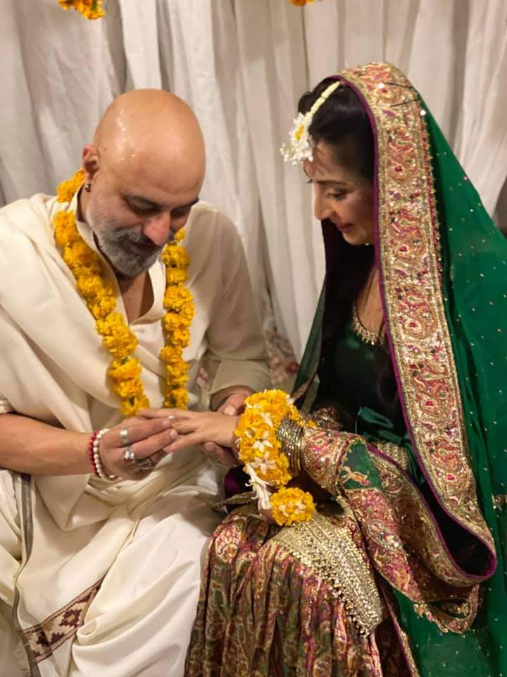 Zara Tareen And Faran Tahir's Mehndi Event